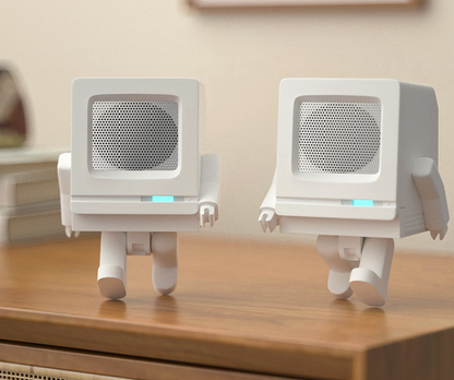 Retro Robot Speaker USB Charging Bluetooth