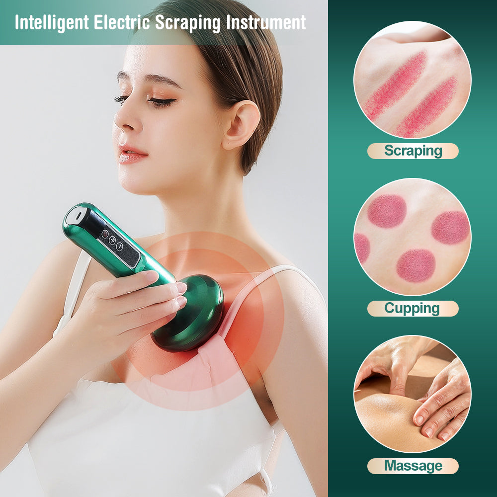 Electric Vacuum Cupping Massager For Body Anti-Cellulite Suction Cup