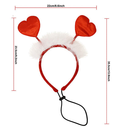 Pets Valentine's Day Decoration Pet Scar Valentine's Day