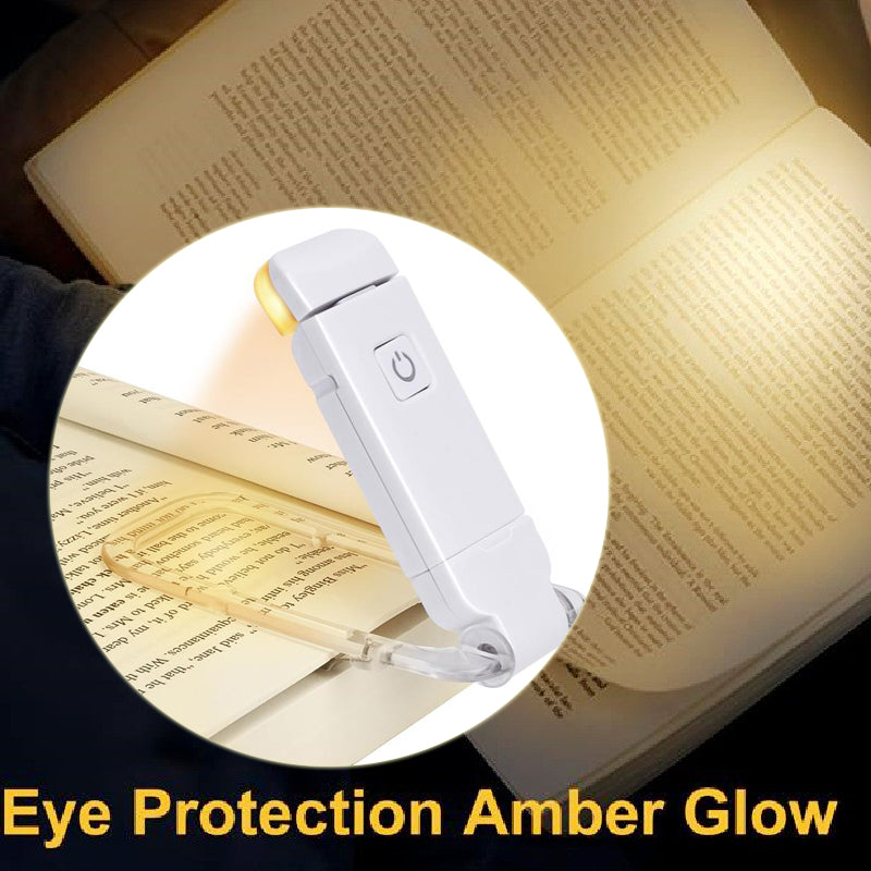 LED USB Rechargeable Book Reading Light Brightness Adjustable Gadgets dealsniper-net