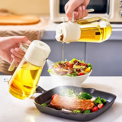 470ML Olive Oil Sprayer Dispenser For Cooking Kitchen dealsniper-net