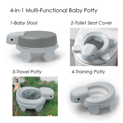 Children's Training Toilet Baby Urinal Portable Folding Travel Outing Baby Travel Potty Kids dealsniper-net