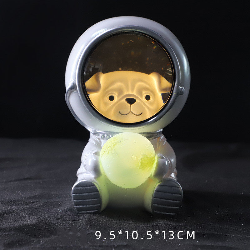 Starry sky animal atmosphere night light Gadgets dealsniper-net Puppy 9.5x10.5x13cm