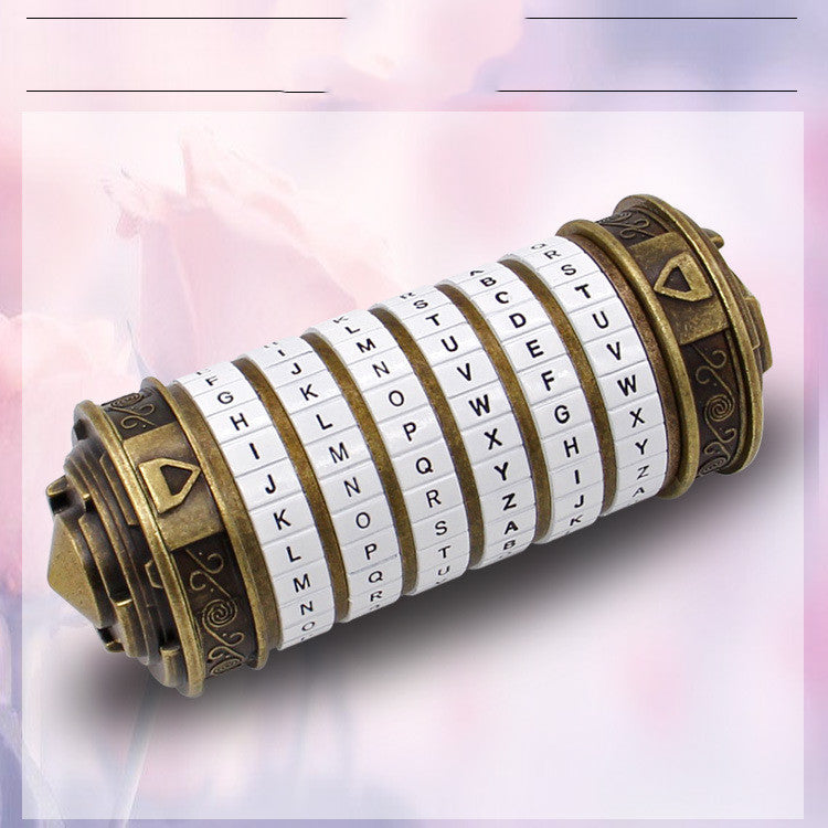 Cryptex Lock Creative Christmas Valentine's Day Birthday Holidays BlenderJuice.com CJ White