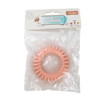 Pet Toy Cleaning Chewing Molar Bite-resistant Dog Pets dealsniper-net Pink