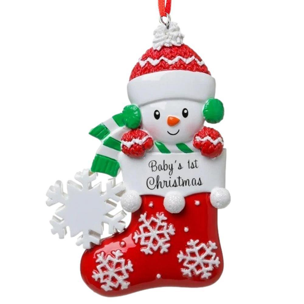 Christmas Automobile Hanging Ornament Mini Socks Holidays dealsniper-net Red