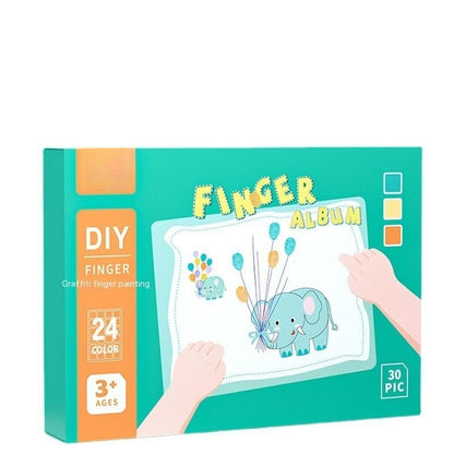 Washable Non-toxic Kindergarten Paint Hand Palm Painting