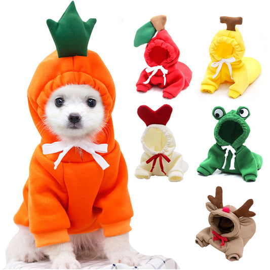 Dog Autumn And Winter Clothing Love Two Legged Clothing Pets dealsniper-net