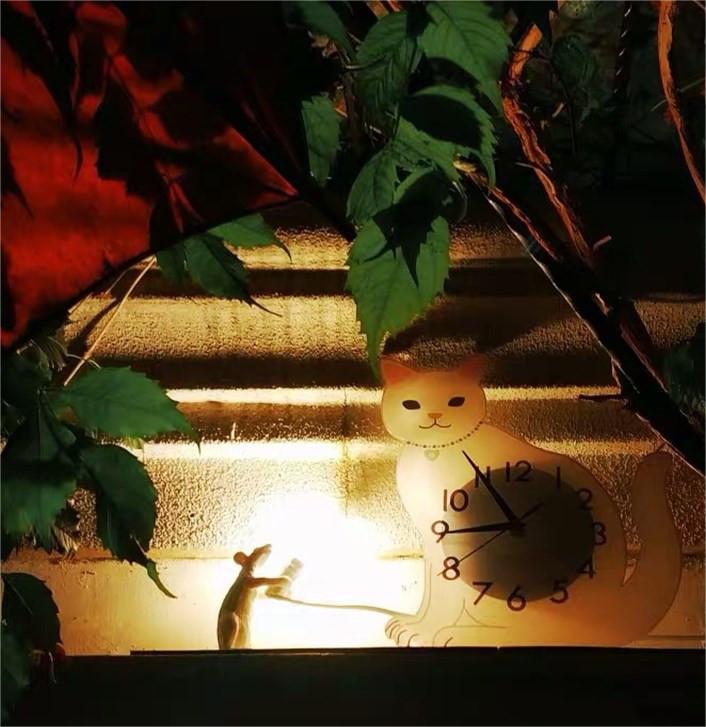 Creative Nordic Resin Mouse Table Lamp Desk LED Night Lights Home Decor Gym From House