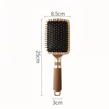 Diamond-encrusted Air Cushion Comb Anti-static Airbag Massage Comb Beauty dealsniper-net Diamond free square