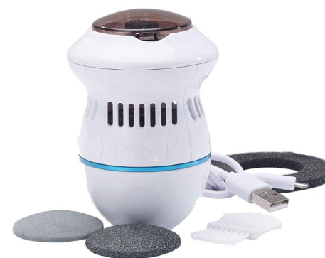 Multifunctional Electric Foot File Grinder Machine Dead Skin Callus Remover Beauty dealsniper-net White