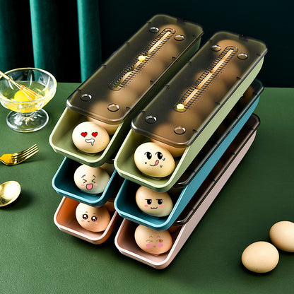 Kitchen Pull-out Portable Creative Egg Storage Box Kitchen dealsniper-net