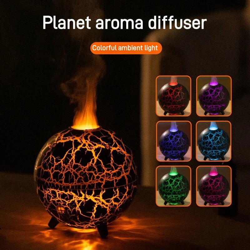 Creative Planet Colorful Atmosphere Lamp USB Humidifier