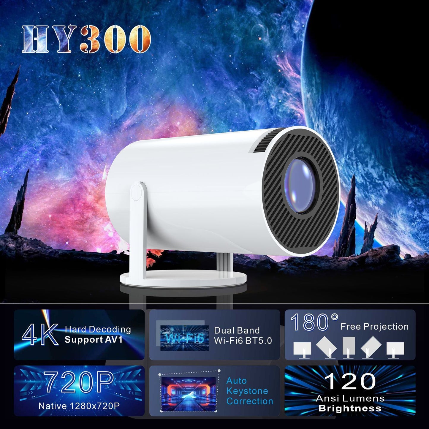 H713 Ultra High Definition 4K Projector