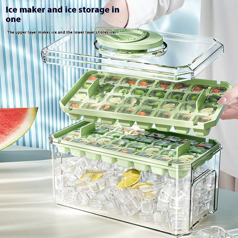 PP Material Ice Mould Quick Demould Ice Cube Tray Creative Kitchen Gym From House