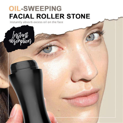 Natural Porous Volcanic Stone Oil-control Rolling Roller Beauty dealsniper-net