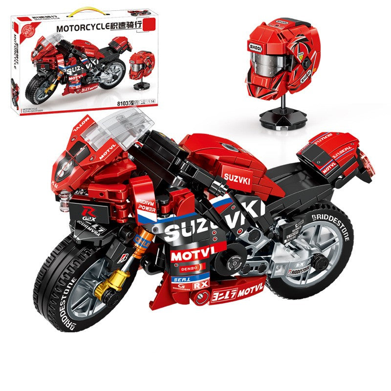 Motorcycle Model Children's Educational Toy Boy Gift Kids DealSniper.net Suzuki G2X