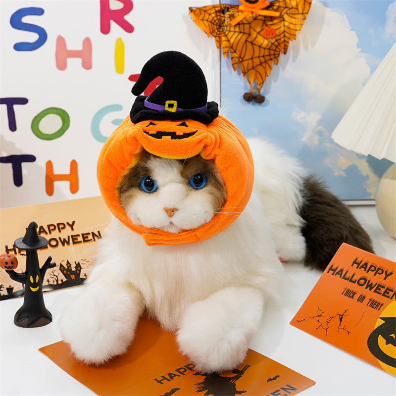 Halloween Pumpkin Vest For Dogs Cats Festive Pet Costume Harness Pets null