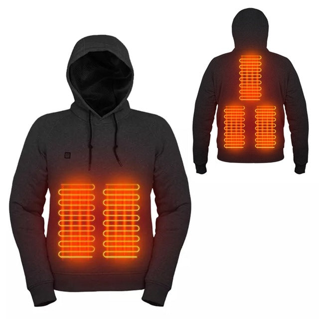 New Outdoor Electric USB Heating Jacket