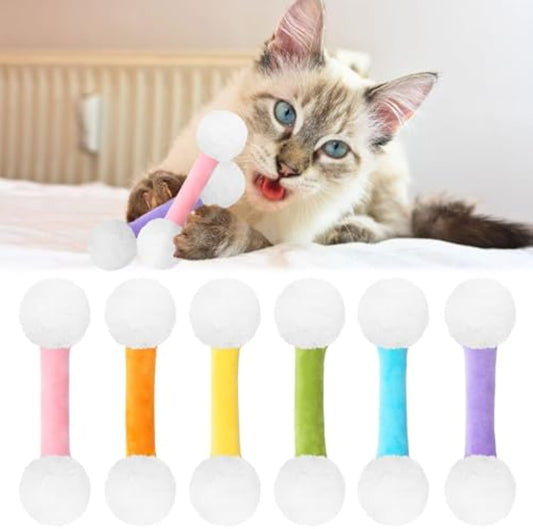 Swabs Catnip Toys Set Of Soft Plush Cat Kicker Toys Pets dealsniper-net