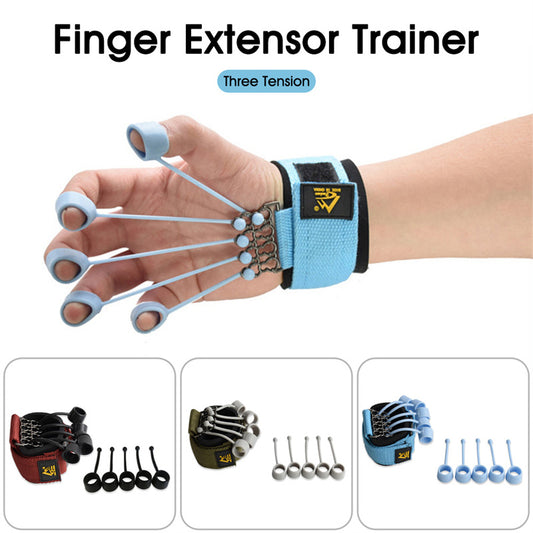 Training Device Hand Yoga Resistance Band Finger Gripper Sports Gym From House