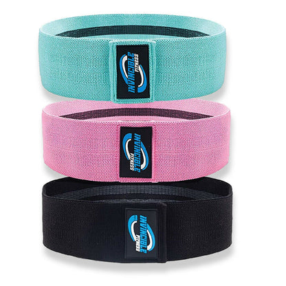Workout Resistance Bands Loop Set Fitness Yoga Legs & Butt Workout Exercise Band Sports DealSniper.net