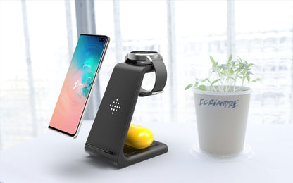 3-in-1 Stand Wireless Charger Electronics dealsniper-net