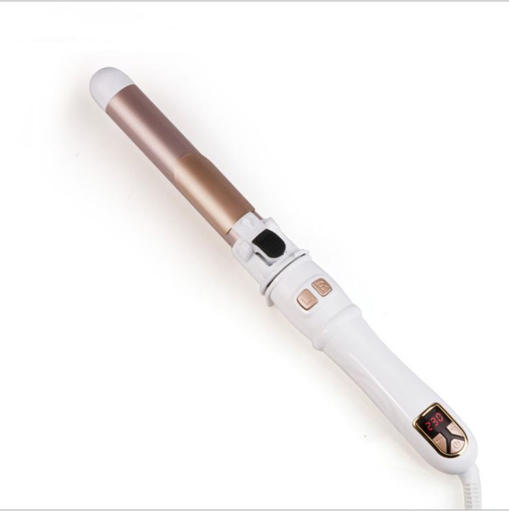 LCD Temperature Controlled Automatic Hair Curler Beauty DealSniper.net White