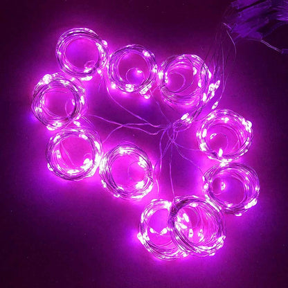 LED Curtain Garland On The Window USB String Lights