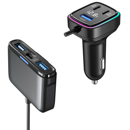 Car Charger Fast Charge 115W High Power Output Gadgets Gym From House