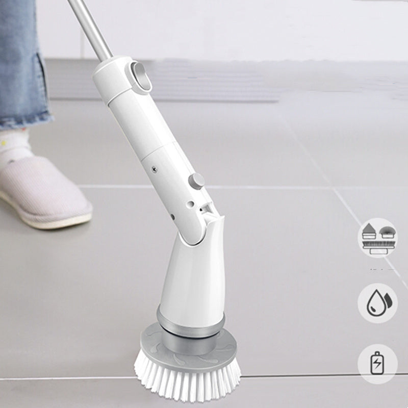 Multifunctional Toilet Tile Wireless Electric Cleaning Brush Kitchen dealsniper-net