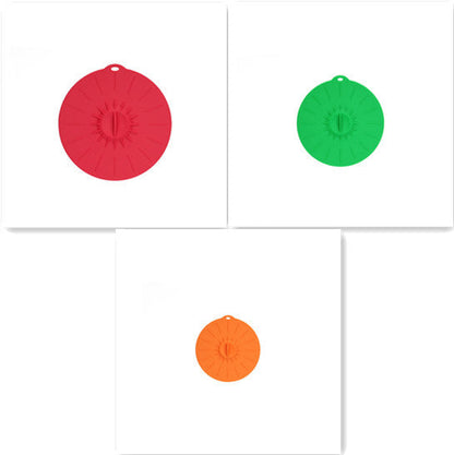 5 Pcs Set Silicone Microwave Bowl Cover Kitchen DealSniper.net 3Sets