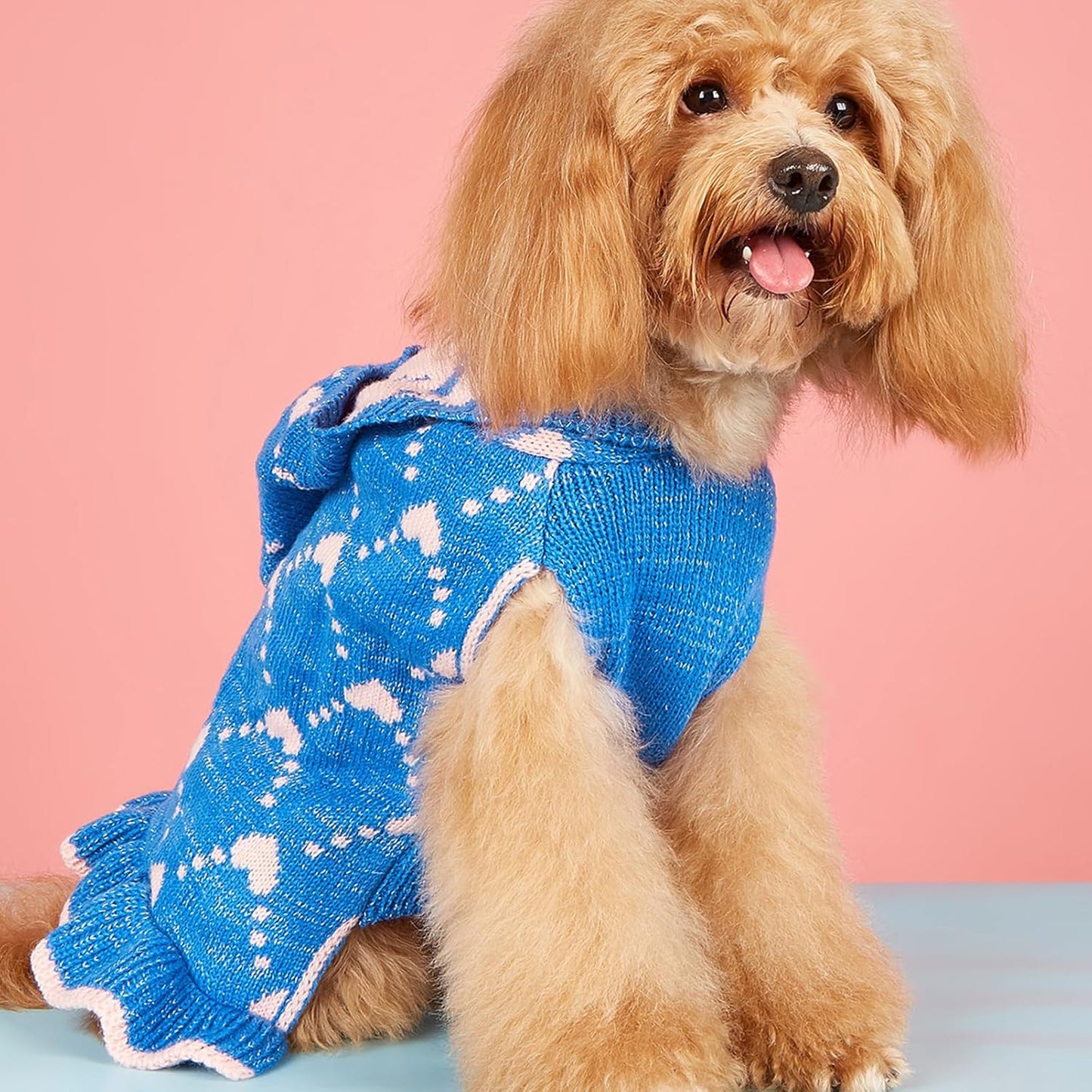 Small Dog Sweater Hoodies Dress Pets dealsniper-net