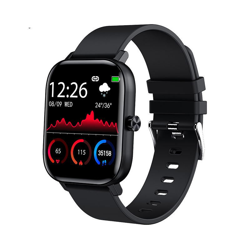 Unisex Smart Watch Waterproof Watch Smart Jewelry Gym From House Black