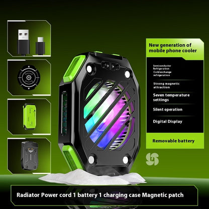 Wireless Battery Magnetic X111 Mobile Phone Radiator Electronics DealSniper.net Host With Battery Charging Bin