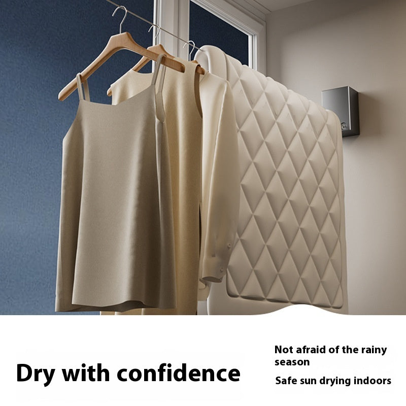 Invisible Clothesline Punch-free Balcony Wall-mounted House DealSniper.net
