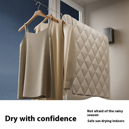 Invisible Clothesline Punch-free Balcony Wall-mounted House DealSniper.net
