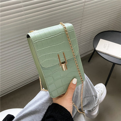 Pattern Fashion Women's Bag High-quality Texture Shoulder Bag Women dealsniper-net Green