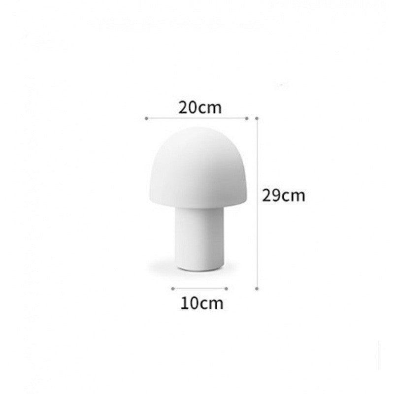 Homestay Atmosphere Decoration Mushroom Lamp Home dealsniper-net White Tricolor light Small