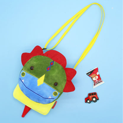 Cute Cartoon Children's Crossbody Bag Kids DealSniper.net Dinosaur
