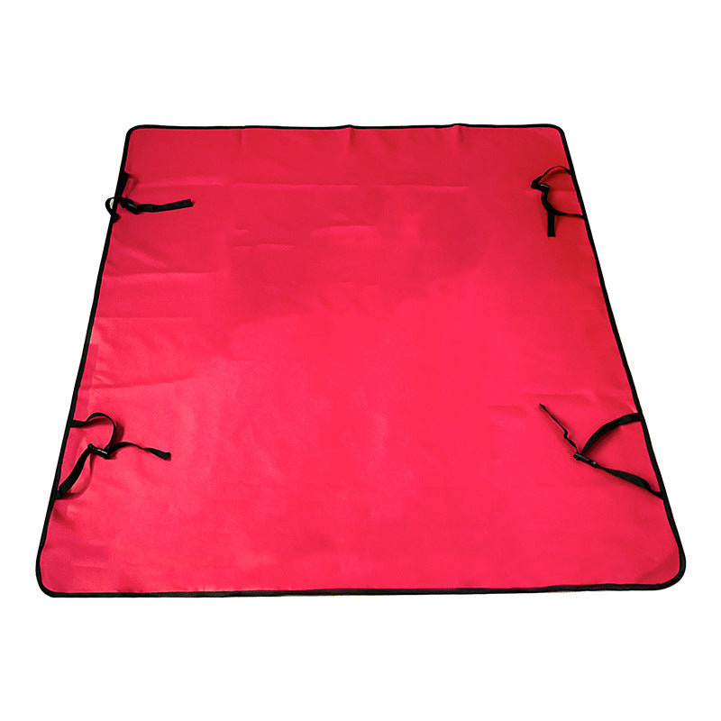 Car Pet Mat Rear Seat Water And Dirt Resistant Isolation Pad Pets Gym From House Red Rear Mat
