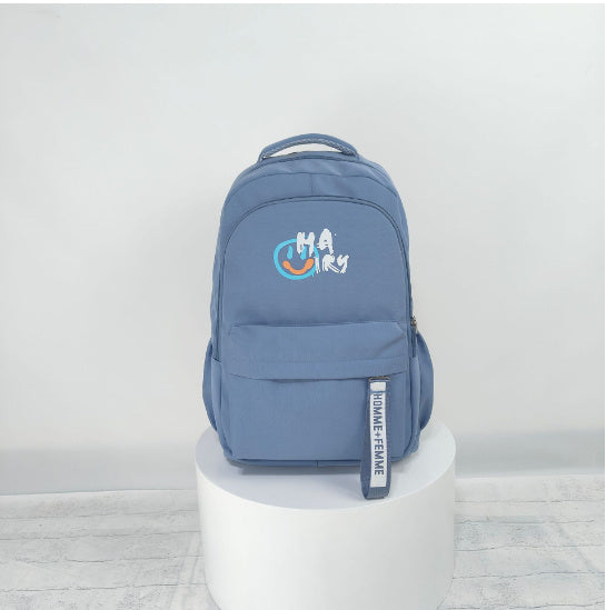 Schoolbag Fashion Casual Large Capacity Multi-functional Backpack Men DealSniper.net Blue 4style 45x30x15cM