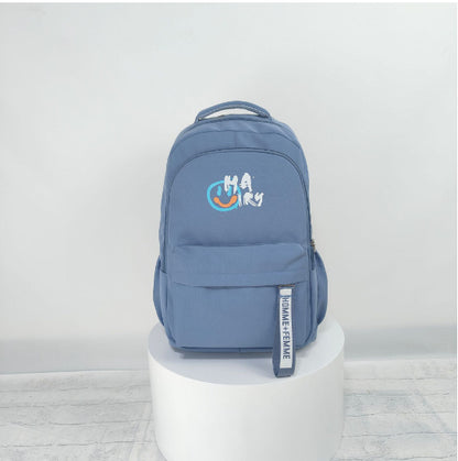Schoolbag Fashion Casual Large Capacity Multi-functional Backpack Men DealSniper.net Blue 4style 45x30x15cM