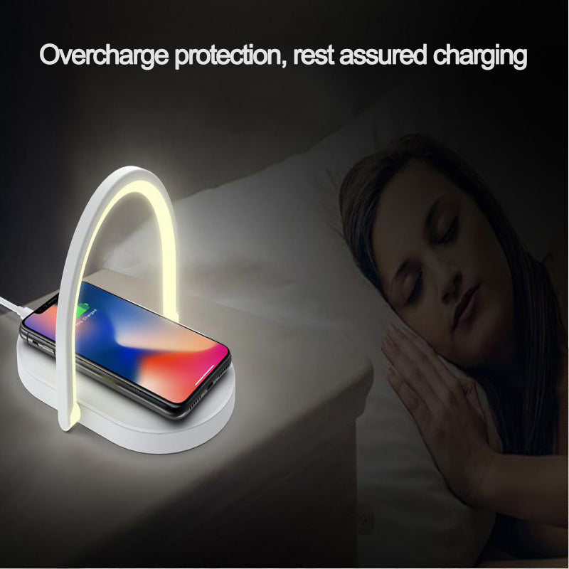 3 In 1 Foldable Wireless Charger Night Light Wireless Charging Light Gadgets dealsniper-net