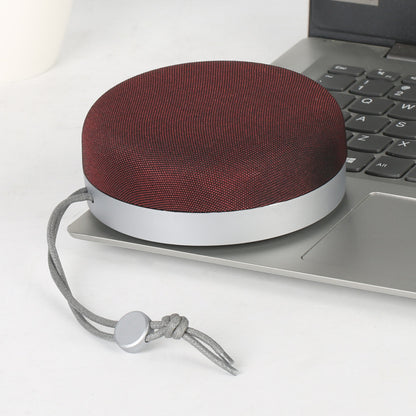 Cloth Art Bluetooth Speaker USB Charging Home Gadgets dealsniper-net Red USB