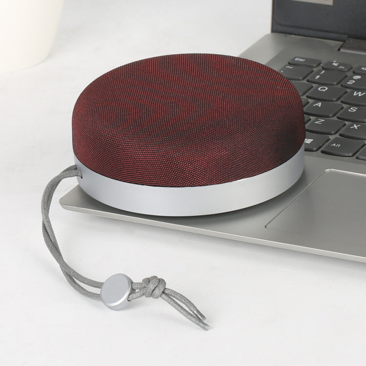 Cloth Art Bluetooth Speaker USB Charging Home Gadgets DealSniper.net Red USB