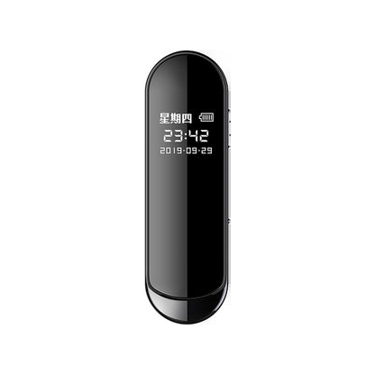 Voice Recorder Work Study Audio And Video Synchronization Ai Intelligent Ai Recorder dealsniper-net Neutral Chinese Black 128GB USB