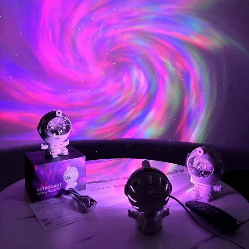 New Aurora Astronaut Nebula Decorative Vortex Projector Gadgets Gym From House