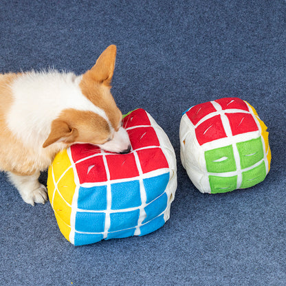 Pet Rubik's Cube Sniffing Toy Difficult Rubik's Cube Snuffle Toy