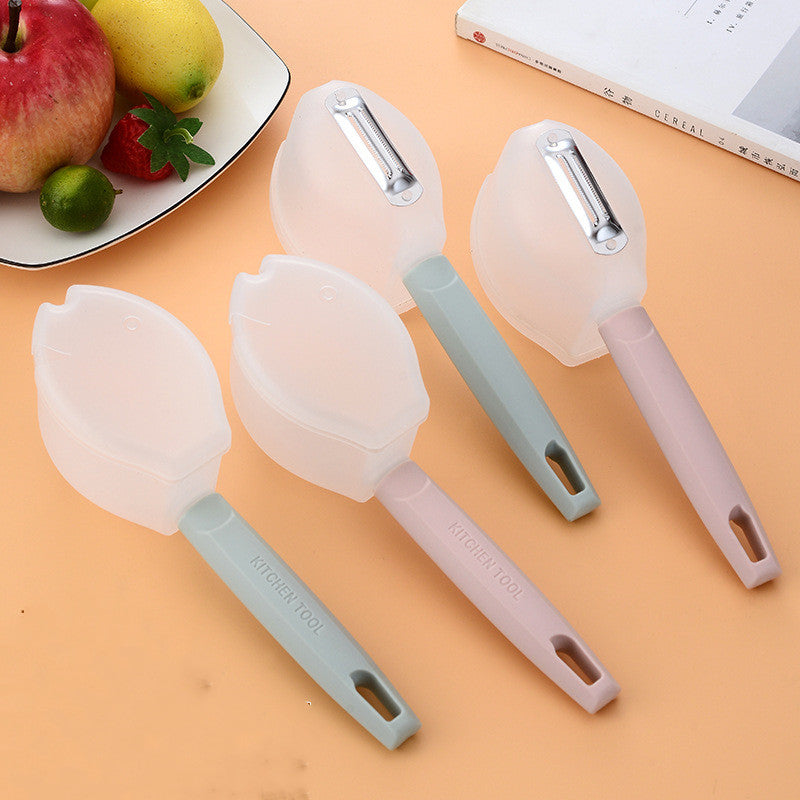 Handle Fruit Peeler Stainless Steel Kitchen Gadgets Kitchen DealSniper.net
